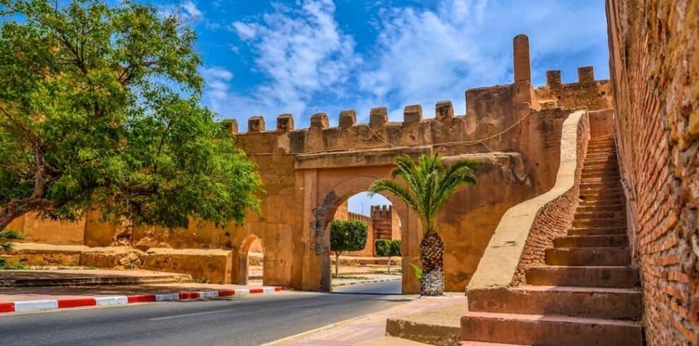 Puerta histórica en Marruecos, viaje cultural y turístico, Marruecos, turismo cultural, excursiones Marruecos.