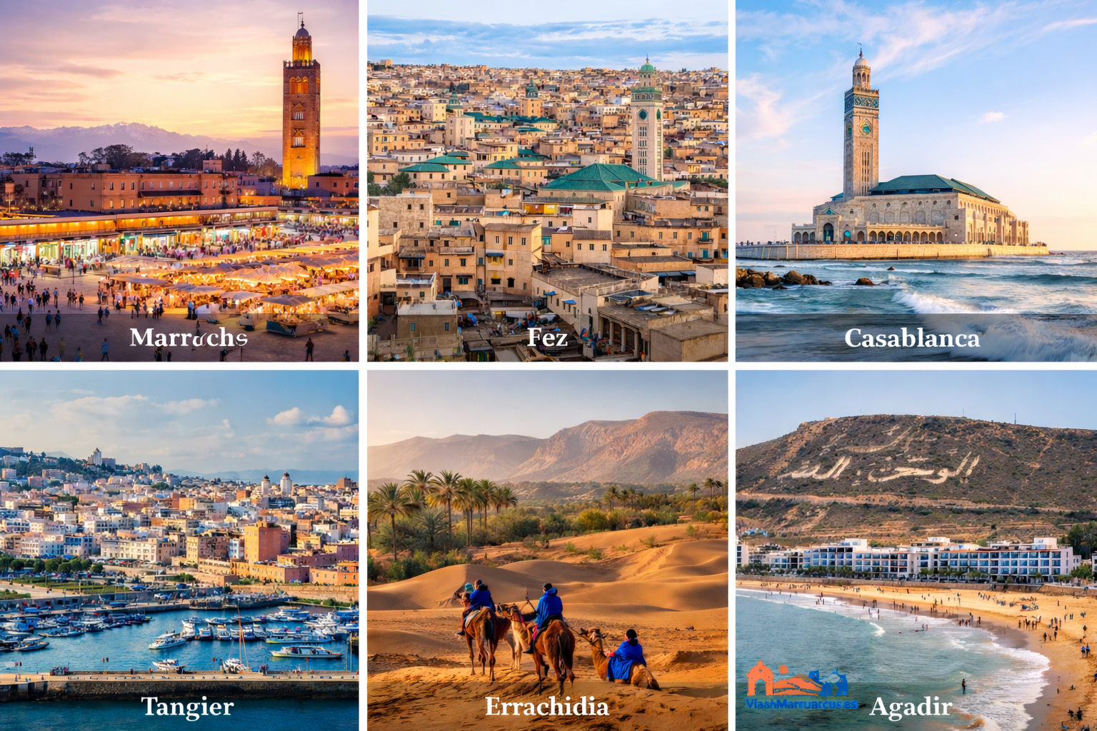 Viajes a Marruecos: rutas, ciudades y tours organizados